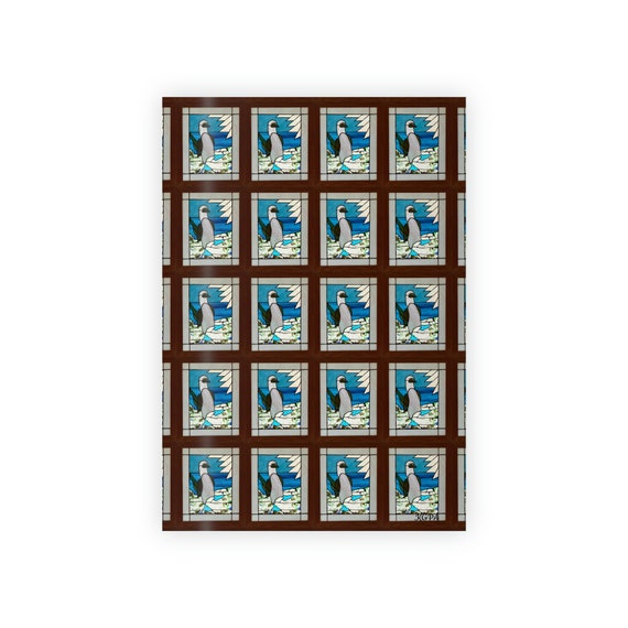 Blue Footed Booby Gift Wrapping Paper Rolls, 1pc