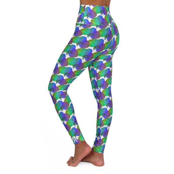 Leggings. Blue Orchid.