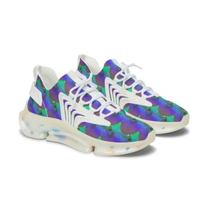Women&#39;s Mesh Sneakers. Blue Orchid.