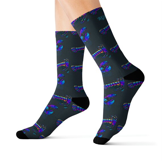 Socks Blue Lobster