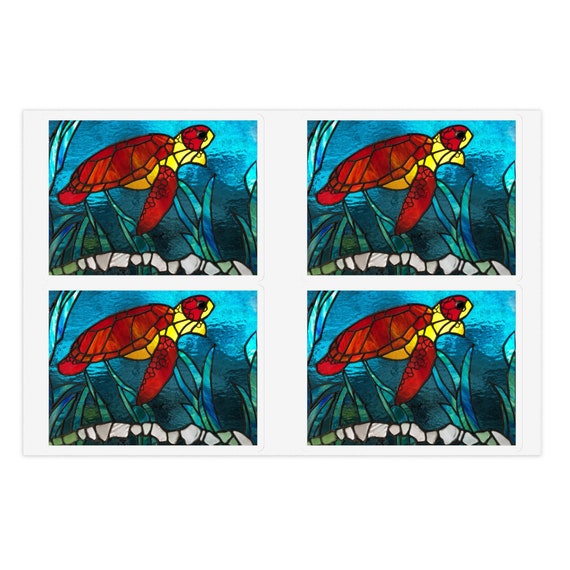 Sticker Sheets Sea Turtle