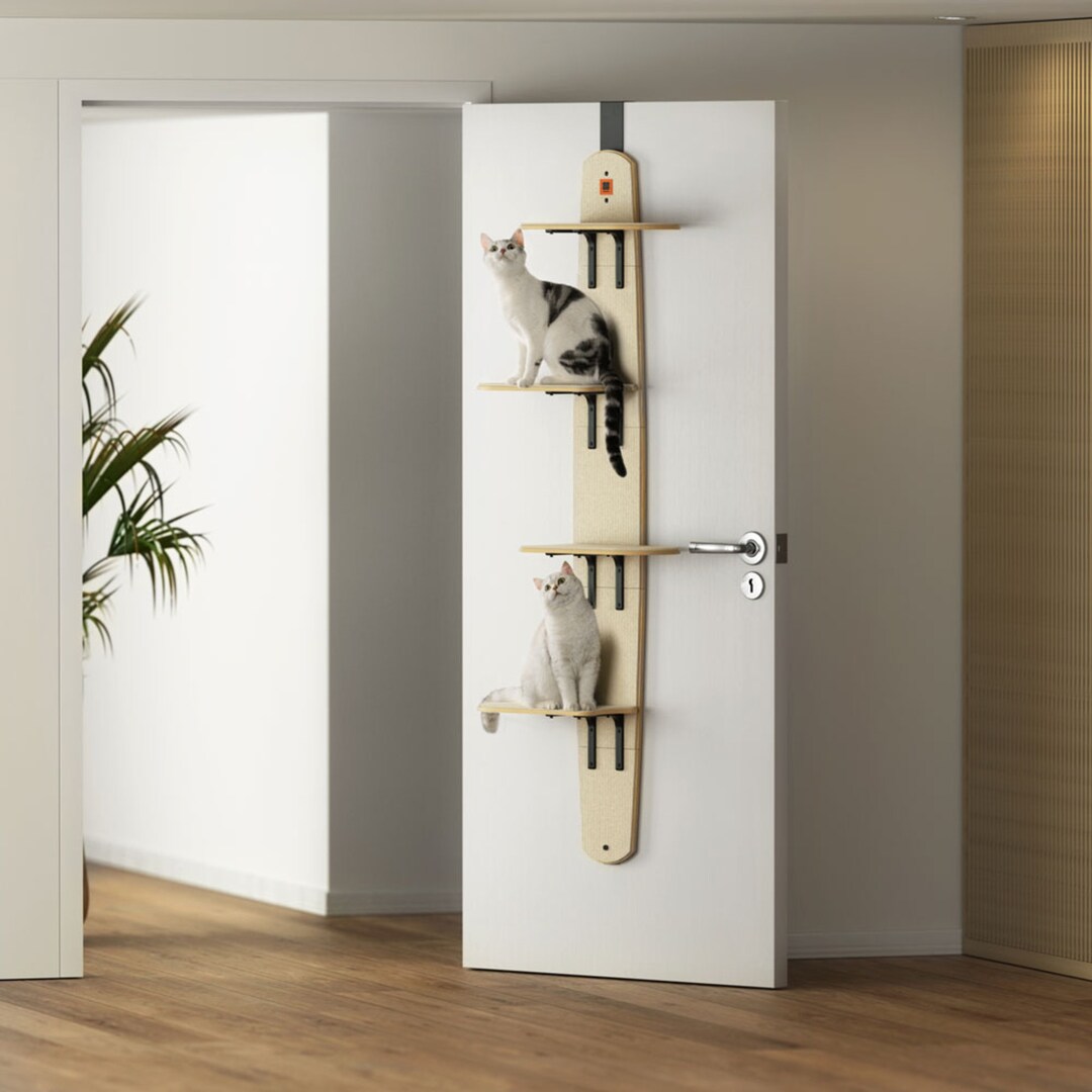 Cat Furniture Wall Door Hanging Cat Bed High Cat Climber Etsy