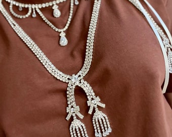 Marie Antoinette T-shirt: Baroque Queen Necklace Embellished Top