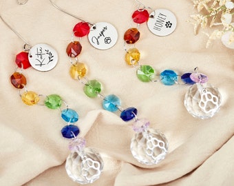 Rainbow bridge pet personalized,Sun catcher,Pet Memorial Gift,personalized Dog Memorial Gift,dog/cat/pet remembrance,Rainbow Bridge Gifts