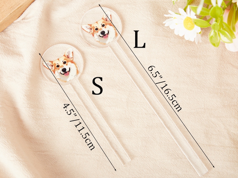 Personalized Dog Stir Stick for Wedding,Dog Drink Stirrer,Dog Signature Drink,Acrylic Cocktail Stirrers,Pet Drink Stirrer,Cocktail Stirrer image 9