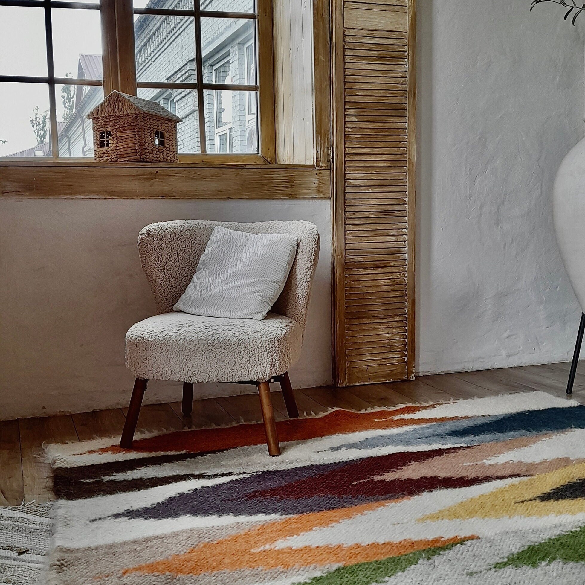 Wool Blanket California King Natural Sheep Wool Throw Etsy