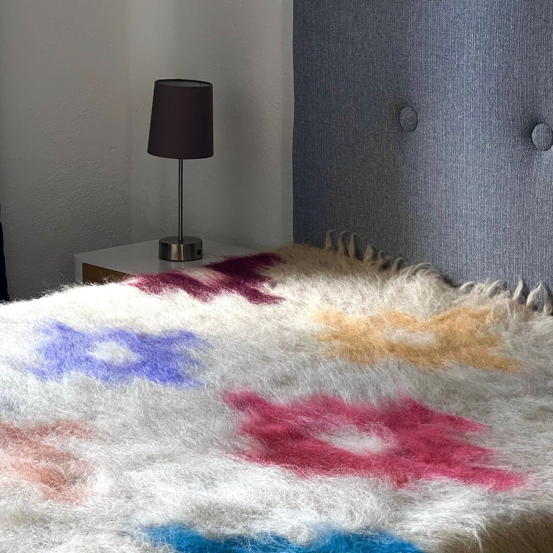 Buy Wool Blanket California King Natural Sheep Wool Throw Blanket Warm