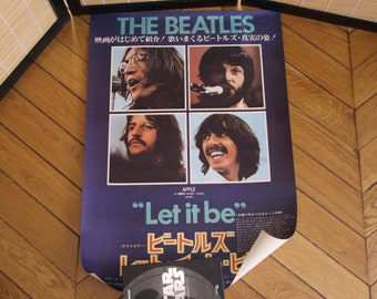 Let It Be 1970 Japanese B2 Poster - Etsy