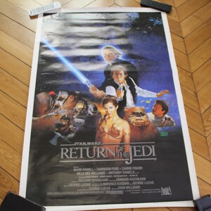 Return of the Jedi 1983 One Sheet US Original Poster Star Wars George Lucas 27x40&quot;/ 68.6x104cm