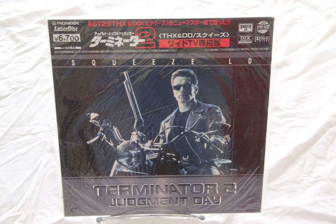 Terminator 2 Judgment the 1991 Laserdisc LD NTSC Japan Japan PILF2555