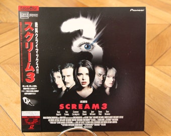 Scream 3 2000 Laserdisc LD NTSC Japan Japan Horror PILF2844