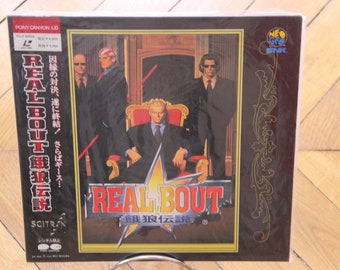 Real Bout Garou Densetsu 1994 Laserdisc LD NTSC Japan PCLP00598 Neo Geo SNK