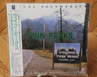 Twin Peaks Visual Soundtrack Laserdisc LD NTSC Japan Japan WPLP9083