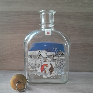 Classic Danish Design: Holmegaard Decanter by Michael Bang - Illustrated by Harald Wiiberg (1990)