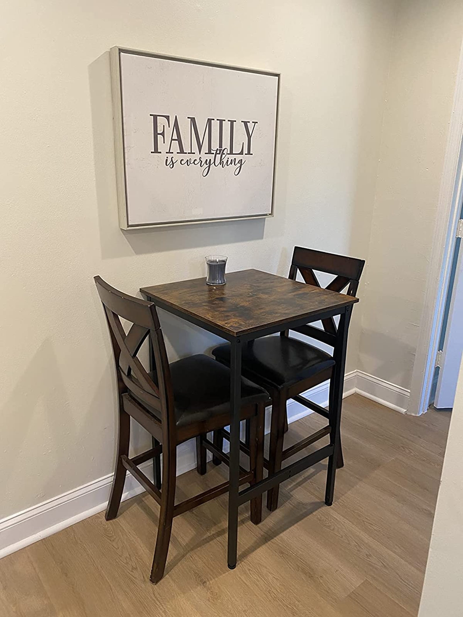 Industrial Style Square Tall Bar Table Pup Dining Table Etsy UK