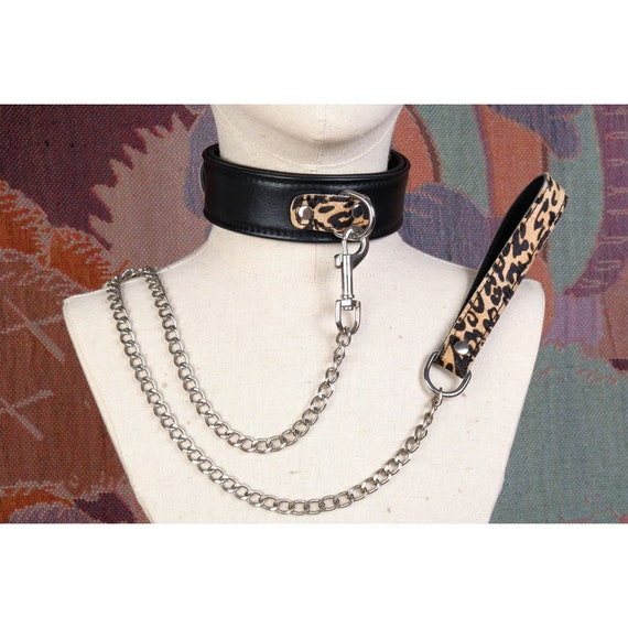 Lammleder Leder Halsband und Leine Mensch/Leopard Choker/schweres BDSM  Halsband/submissive Halsband Unterhalsband/Petplay Halsband/Sklaven Halsband-Reif  - Etsy sterreich