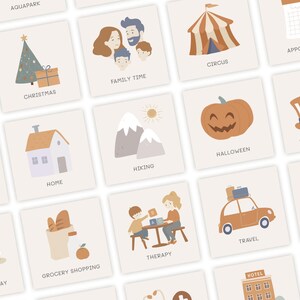 Daily routine cards for all type of activity