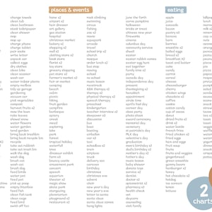 Editable Kids Weekly Planner, Visual Schedule, Chore Chart (Printable) image 8