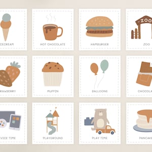 Cartes de routine visuelles pour enfants, programme imprimable, cartes de routine pour tout-petits, image visuelle, classe Montessori à domicile