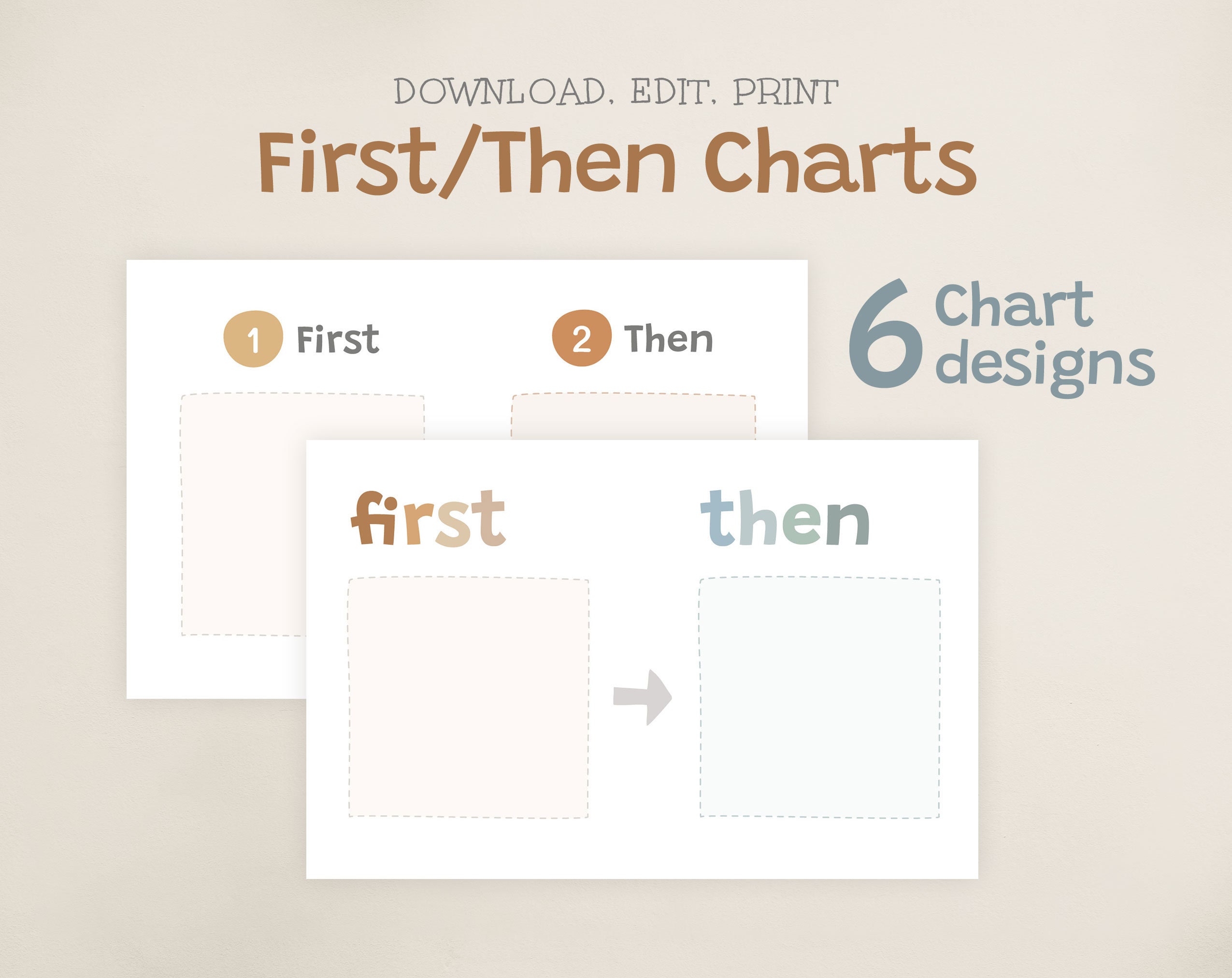 First Then Board Visual First Then Chart Autism Visual Schedule ...