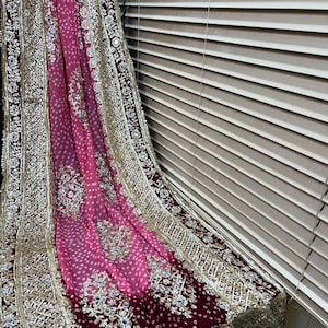 Gota Patti Heavy Embroidered Dupatta