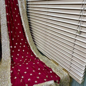 Gota Patti Heavy Embroidered Dupatta