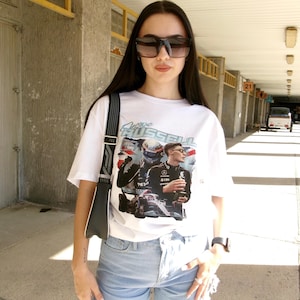 T-Shirt mit George Russell Motiv