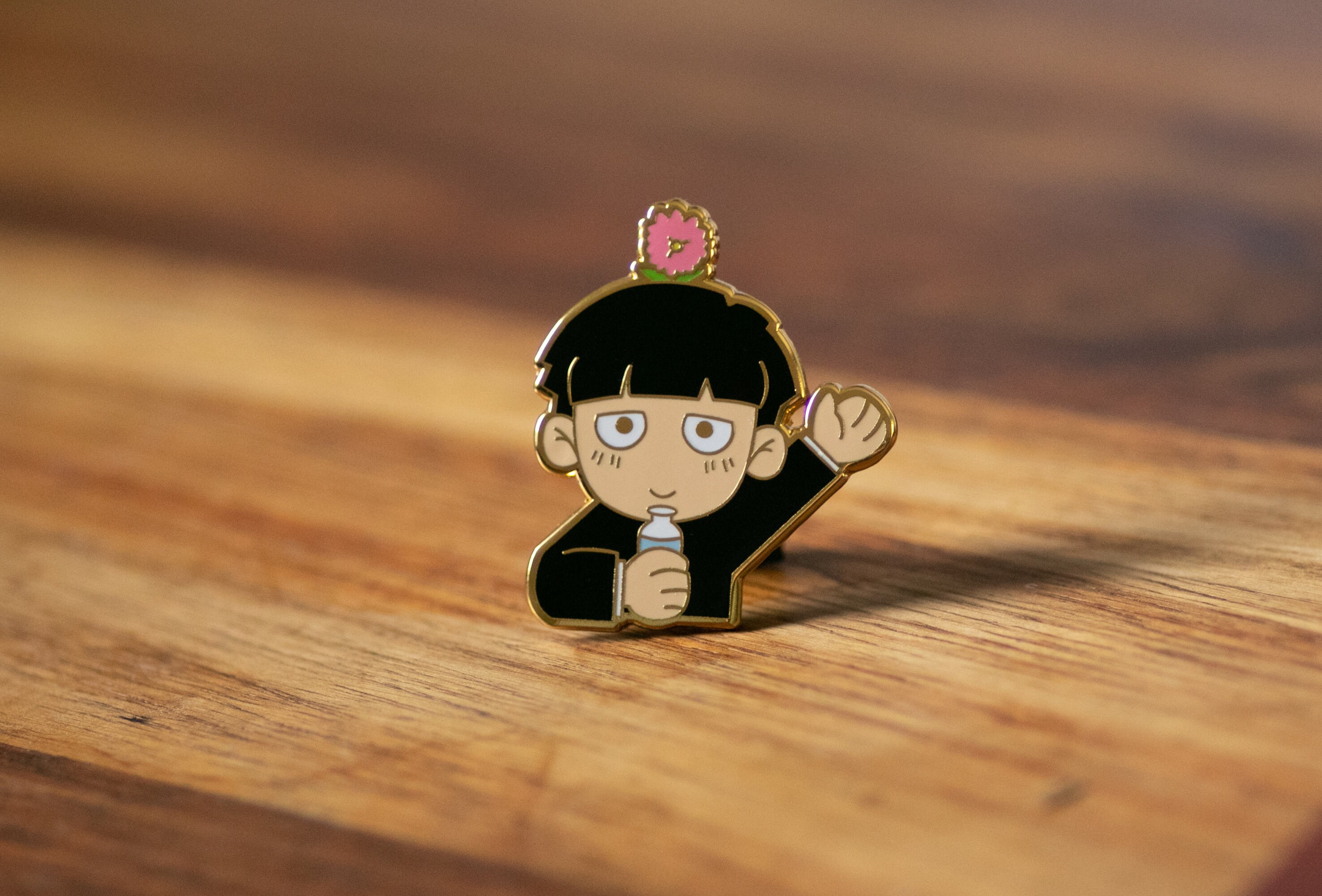 Mob Psycho 100 Enamel Pin - Shigeo Kageyama Character Pin