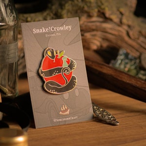 Ineffable Husbands Pin Set - Crowley and Aziraphale | Hard Enamel Pins