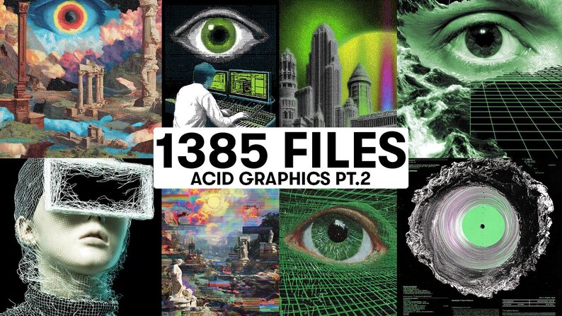 Designer Enthusiast Package - Everything I’ve ever released: Mockups, Textures, Vectors, PSDs, 3D Assets, Fonts, C4D Materials image 3