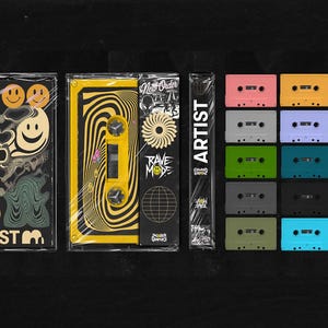 Designer Enthusiast Package - Everything I’ve ever released: Mockups, Textures, Vectors, PSDs, 3D Assets, Fonts, C4D Materials image 17