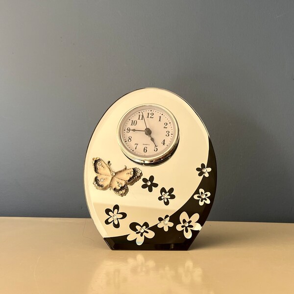 Mirrored Clock Etsy UK