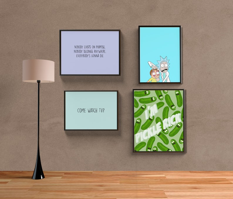 Rick and Morty Printable Art - Etsy