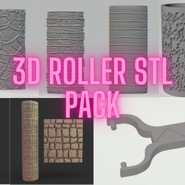 Stl Texture Roll - Etsy