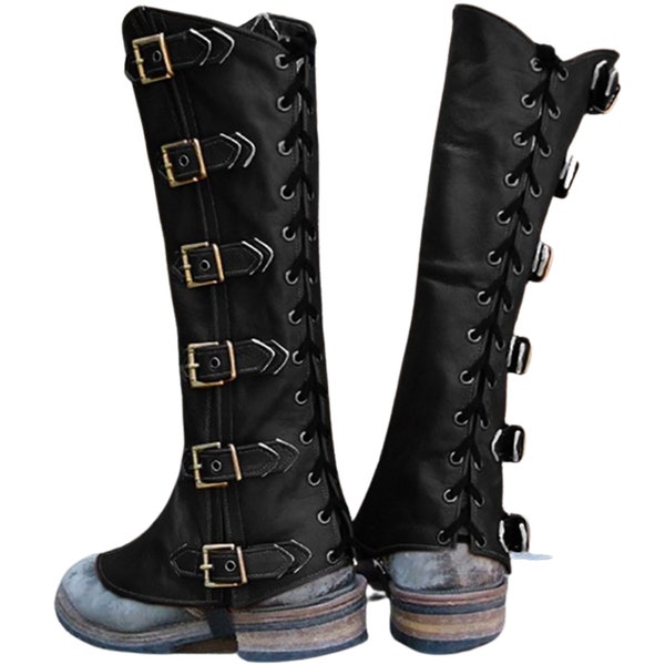 Medieval Viking Half Chap Boot Cover