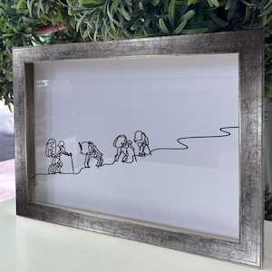 Individuell gerahmte Acryl Adventure Box | Personalisierte Reiseerinnerung & Konzertkarten-Sammelbox |      Urlaub Foto Sammelkasten | Geschenk