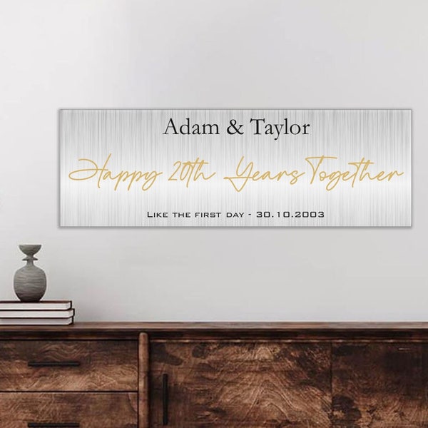 Aluminum Anniversary Etsy