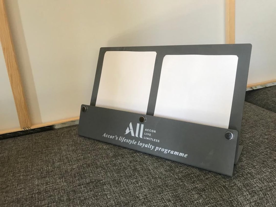 Acrylic Brochure Holder , A5 Acrylic Sign Holder , Menu List Label ...