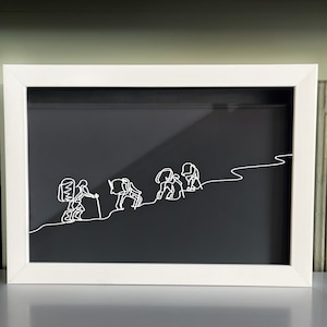 Custom Framed Acrylic Adventure Box | My Personalized Adventures |Custom Travel Memory Box |Concert Ticket Box |Holiday Photo Collection Box