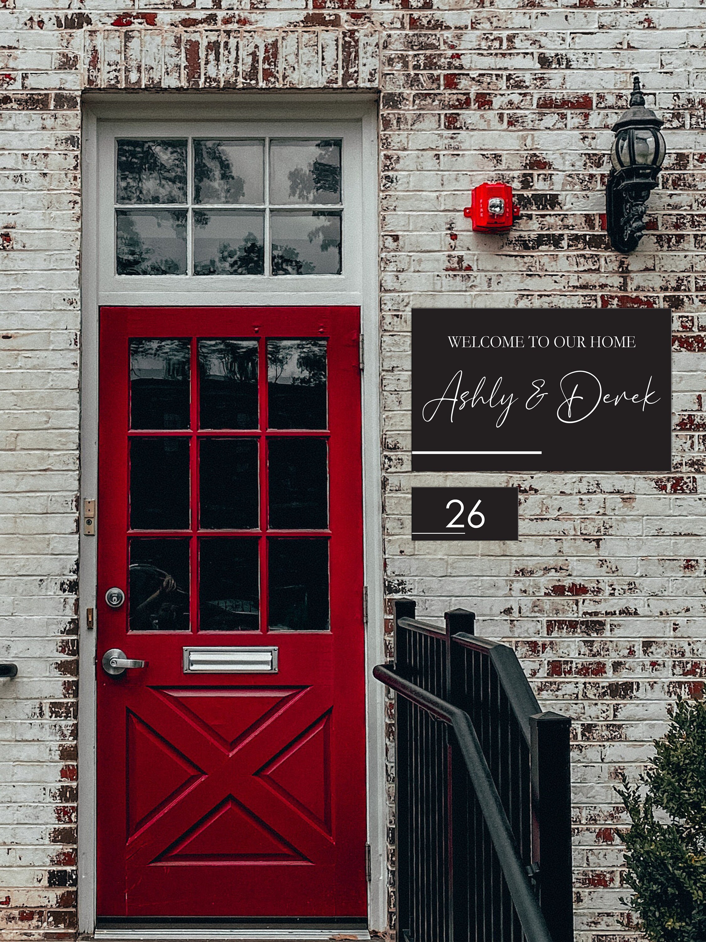 Custom Acrylic Address Sign | Personalized Home Decor - Etsy