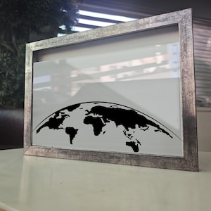 Personalized Memory Box | Travel Lover | Adventure Box | Ticket Display | Holiday Fund Box | Photo Box | World Map | Custom Adventure Box