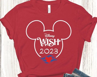 Disney Cruise Family 2023 Shirt, Cruise Family Shirts, Disney Magic and Wonder Shirt, Cruise Group Shirt, Mickey Ohren, Disney Wish And Dream