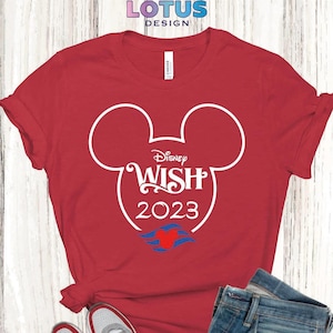 Disney Cruise Family 2023 Shirt, Cruise Family Shirts, Disney Magic And Wonder Shirt, Cruise Group Shirt, Mickey Ears, Disney Wish And Dream