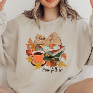 Fall Themed Graphic Sweatshirt Etsy UK