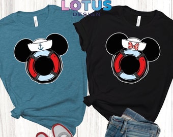 Disney Cruise Shirts, Mickey Or Minnie Cruise Shirts, Cruise Shirts, Disney Couple Shirt, Disney Vacation Tee, Cruise Gift, Women Cruise Tee