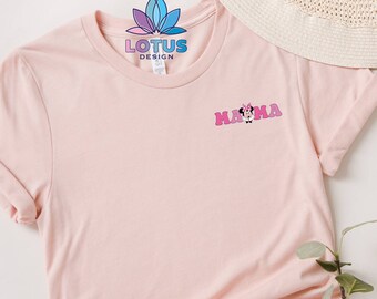 Mama Mouse Shirt, Disney Mama Shirt, Mothers Day Tee, Disney Mom Tee, Minnie Mouse Shirt, Gift For Mommy, Grandma Gift Tee, Disney Trip Tee