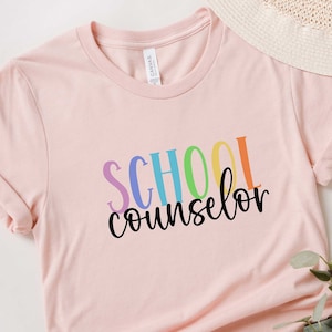 School Counselor Shirt, Back To School Shirt, Cute School Counselor Gift, First Day Of School Tee, School Counseling Shirt, Guidance Tee