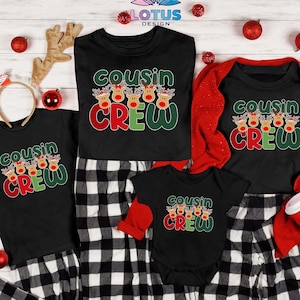 Christmas Cousin Crew Shirt, Reindeer Christmas Shirt, Funny Christmas Crew Shirt, Gift Shirt For Cousins, Cousin Crew Shirt, Xmas Cousins