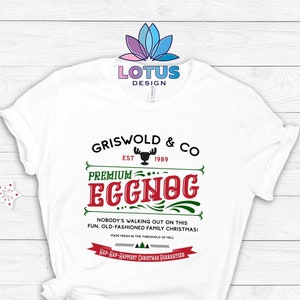 Griswold & Co Premium Eggnog Shirt, Funny Christmas Shirt, Christmas Vacation Tee, Winter Shirt, Christmas Unisex Shirt, Gift For Christmas