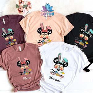 NTSWZYS Happy Easter T-Shirt For Women - Bunny Graphic Tee, Short Sleeve Casual Easter Top - View #9